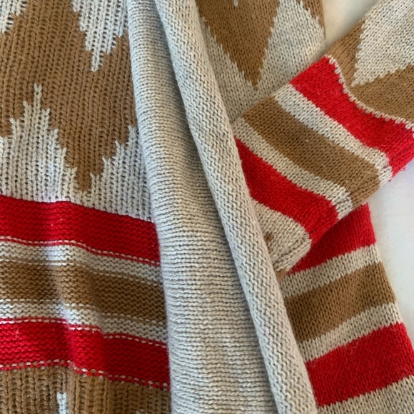 Jack Waterfall Cozy Geometric Print Cardigan - Picture 5 of 8